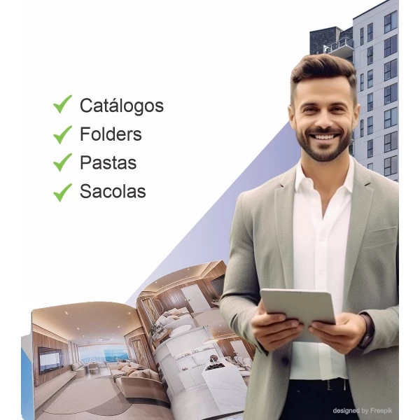 Impressos para Imobiliária e Construção