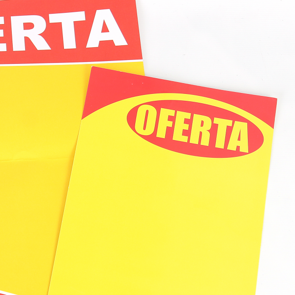 Cartazes de ofertas