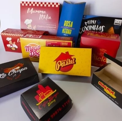 Caixa para Lanche personalizada