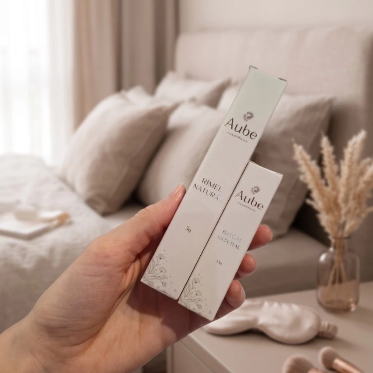caixa para cosmeticos e serum