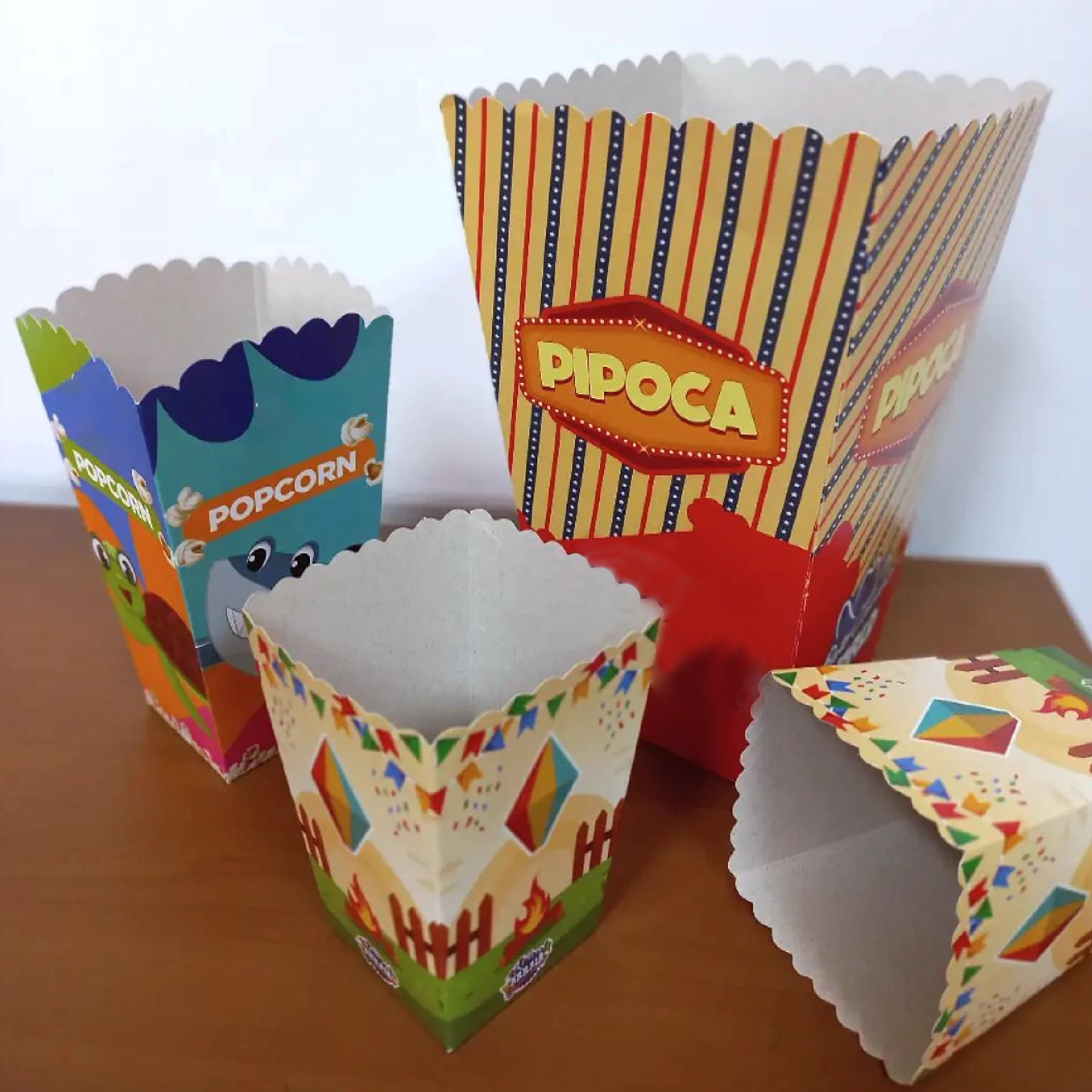 caixa pipoca personalizada