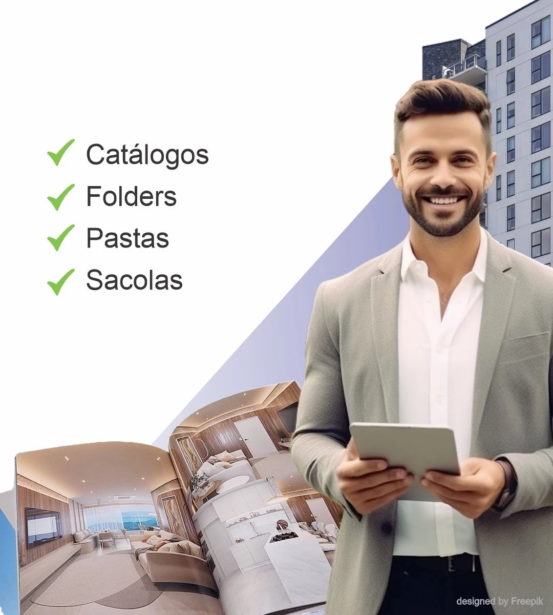 Impressos para Imobiliária e Construção