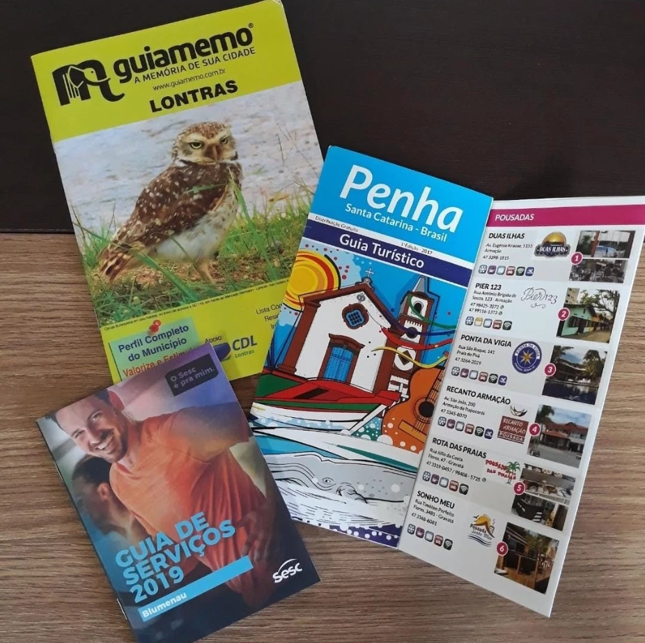 impressao guia turistico